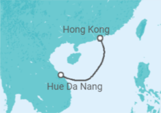 Itinerario del Crucero China - Royal Caribbean