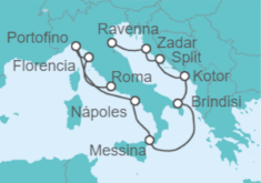 Itinerario del Crucero Italia, Montenegro, Croacia - Celebrity Cruises