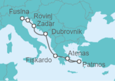 Itinerario del Crucero Islas Griegas y Croacia - Explora Journeys
