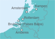 Itinerario del Crucero Holanda - AmaWaterways
