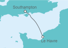 Itinerario del Crucero Reino Unido - MSC Cruceros