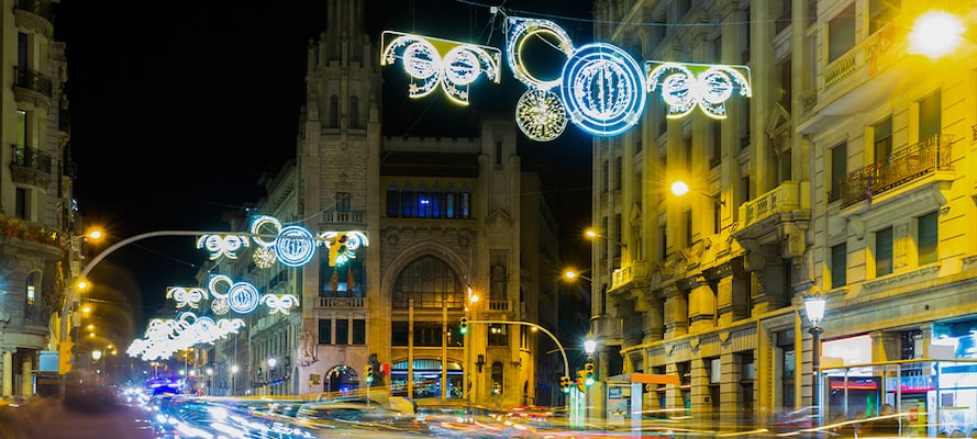 Navidad Barcelona Luces
