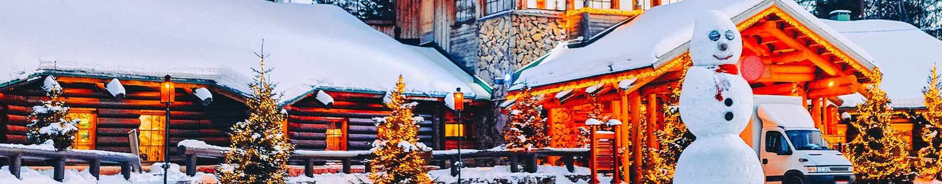 Laponia, Auroras Boreales y Papá Noel con iglú de cristal