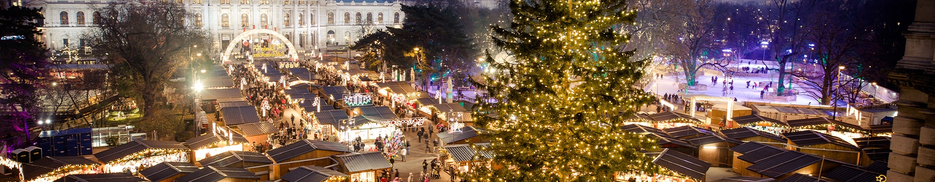 Especial Mercadillos Navideños en coche en Viena, Alta Austria y Estiria