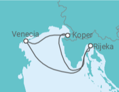 Itinerario del Crucero Eslovenia - MSC Cruceros