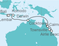 Itinerario del Crucero Desde Honolulu a Vancouver - NCL Norwegian Cruise Line