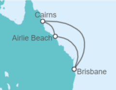 Itinerario del Crucero Australia - Royal Caribbean