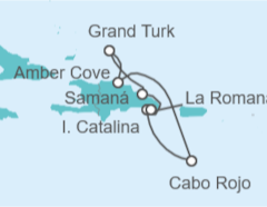 Itinerario del Crucero República Dominicana, Bahamas - Costa Cruceros
