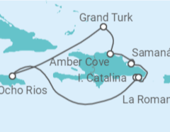 Itinerario del Crucero Jamaica, Bahamas, República Dominicana - Costa Cruceros