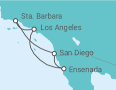 Itinerario del Crucero Estados Unidos (EE.UU.), México - Virgin Voyages