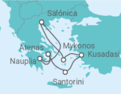 Itinerario del Crucero Lo mejor de Grecia - Celebrity Cruises