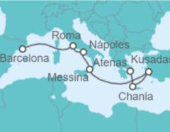 Itinerario del Crucero Italia, Turquía e Islas Griegas - Celebrity Cruises