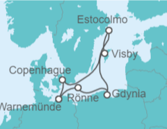 Itinerario del Crucero Alemania, Polonia - MSC Cruceros