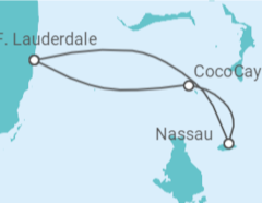 Itinerario del Crucero Bahamas - Celebrity Cruises