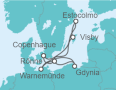 Itinerario del Crucero Alemania, Polonia, Suecia - MSC Cruceros