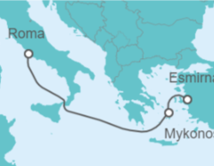 Itinerario del Crucero Grecia - MSC Cruceros