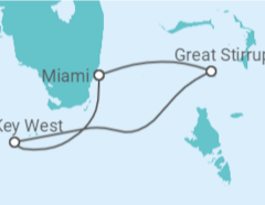 Itinerario del Crucero Estados Unidos (EE.UU.) - NCL Norwegian Cruise Line Itinerario del Crucero Estados Unidos (EE.UU.) - NCL Norwegian Cruise Line