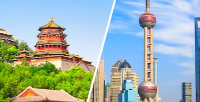 Pekín y Shanghai