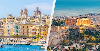 Atenas y Malta con traslados y coche de alquiler Atenas y Malta con traslados y coche de alquiler