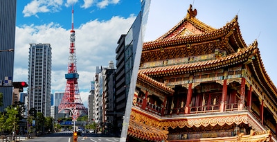 Tokio, Pekín y Shanghai Tokio, Pekín y Shanghai