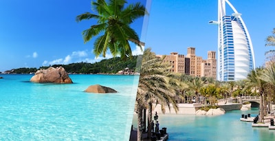 Dubái y Seychelles (Praslin)