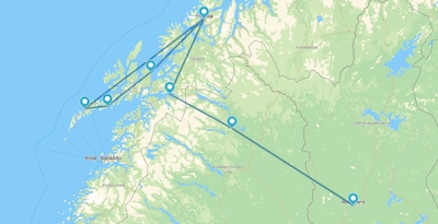 De Tromsø a Rovaniemi con Islas Lofoten y Cultura Sami De Tromsø a Rovaniemi con Islas Lofoten y Cultura Sami