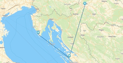 Zagreb, Zadar y Pula Zagreb, Zadar y Pula
