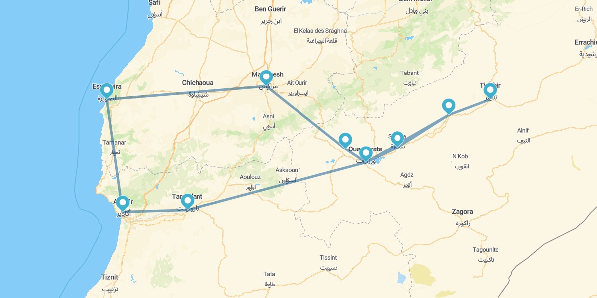 Ruta por el sur de la tierra de los mil sabores