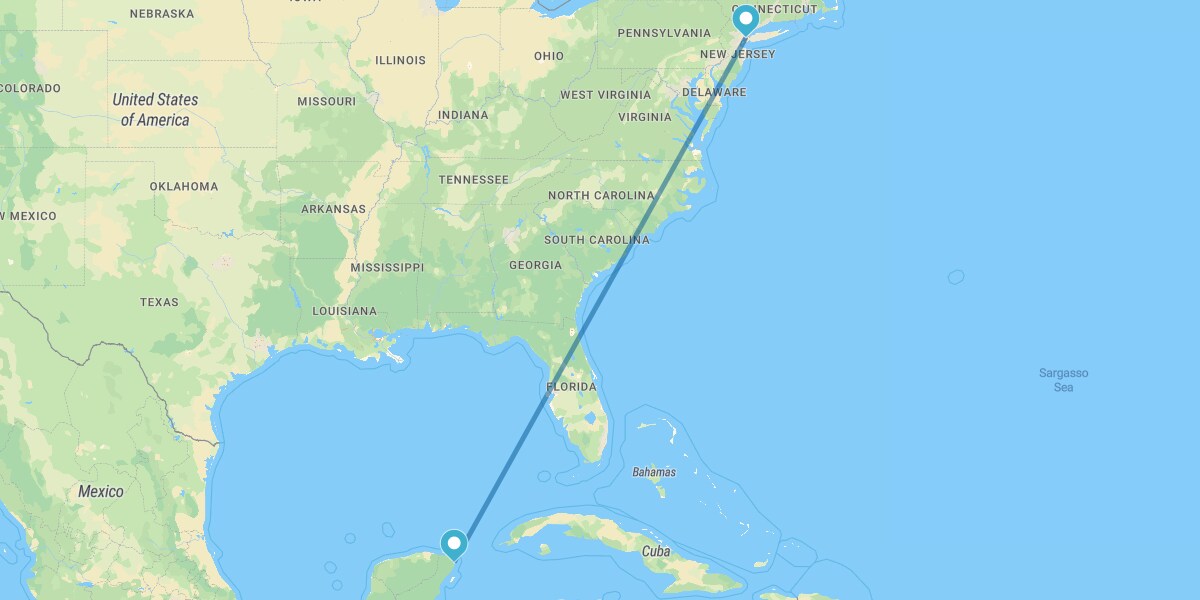 Nueva York y Cancún