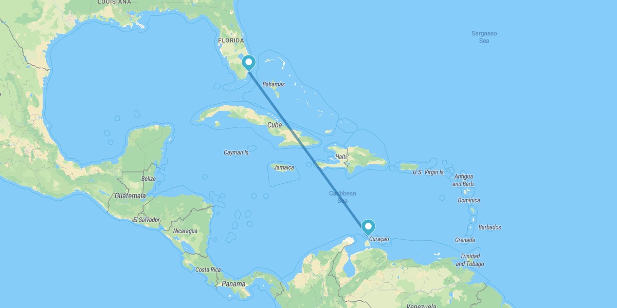 Miami y Aruba