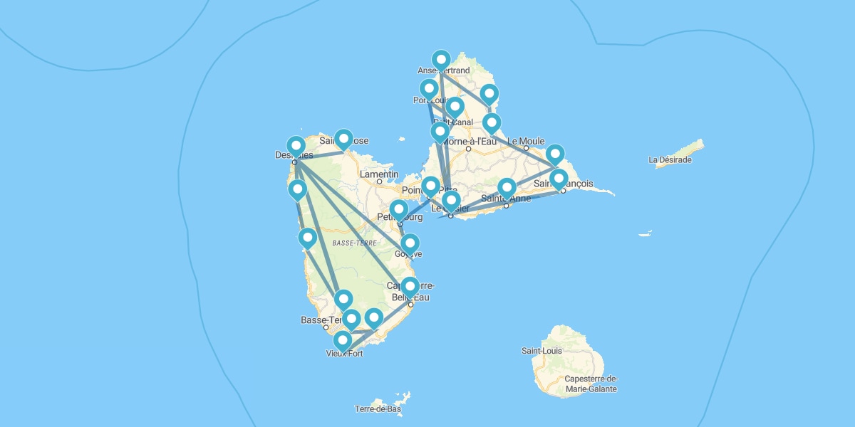 Ruta por Karukéra, la isla de las bellas aguas