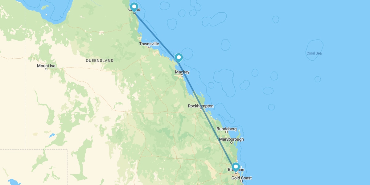 Brisbane, Hamilton Island y Cairns