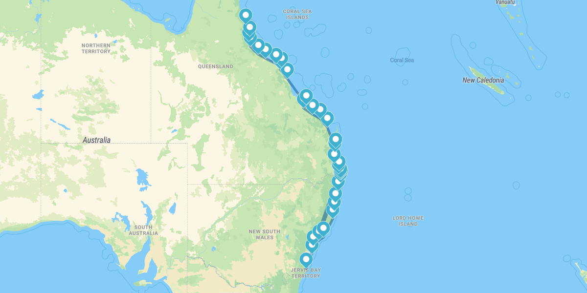 Ruta Aussie, desde Sídney a Cairns