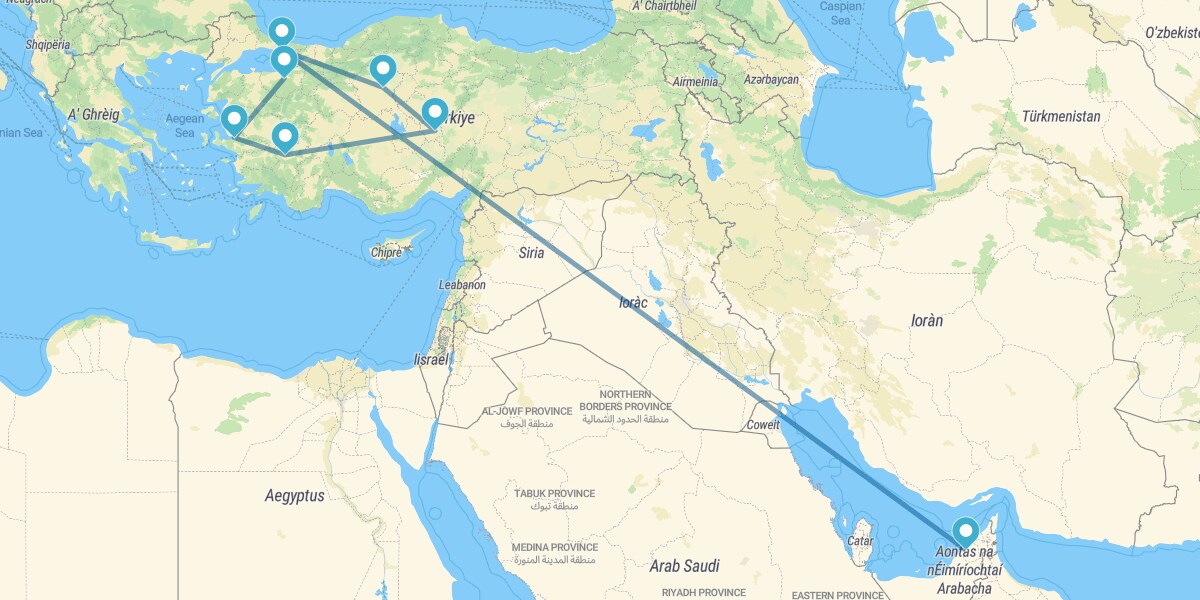 Turquía con Capadocia, Pamukkale y Dubái