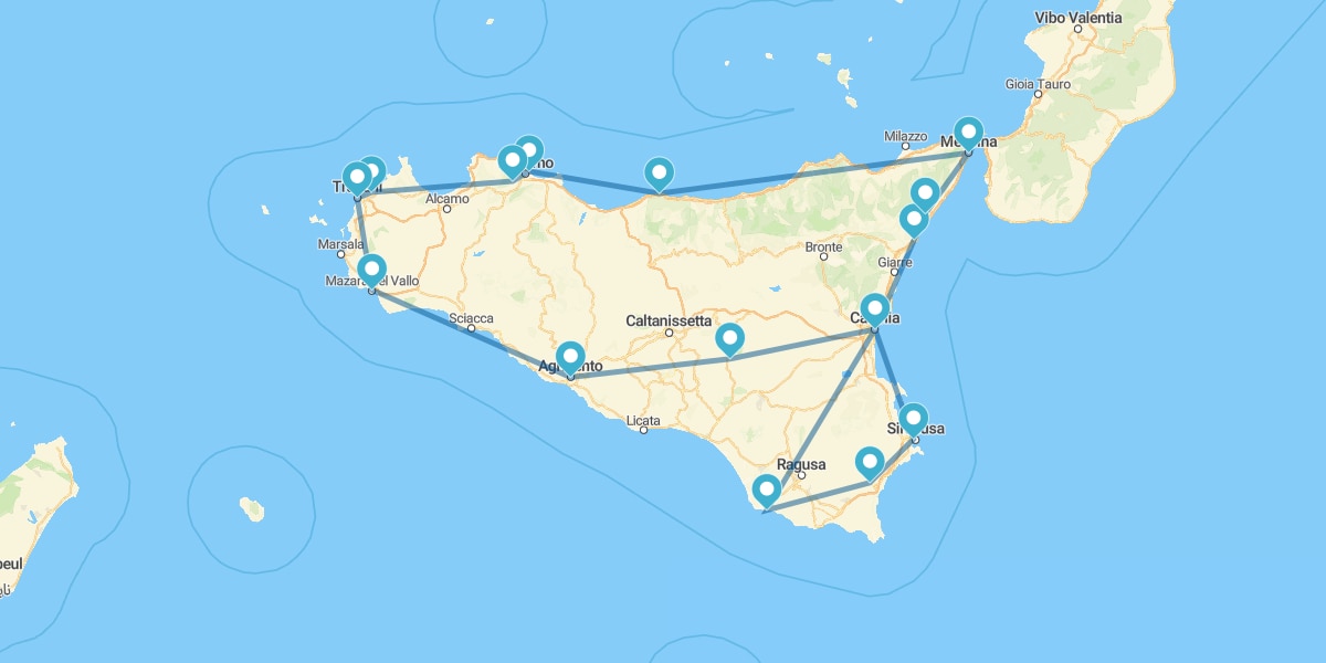 Ruta por Sicilia, desde Palermo a Cefalú