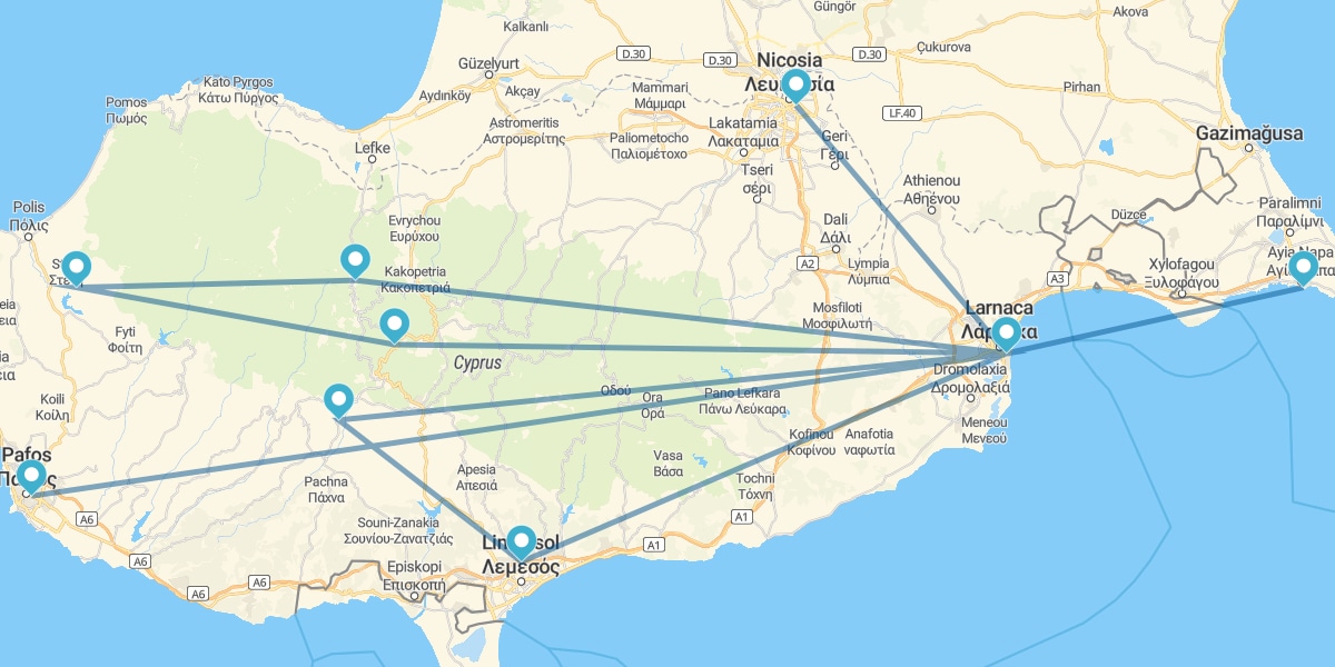 Ruta por la Mitología Chipriota