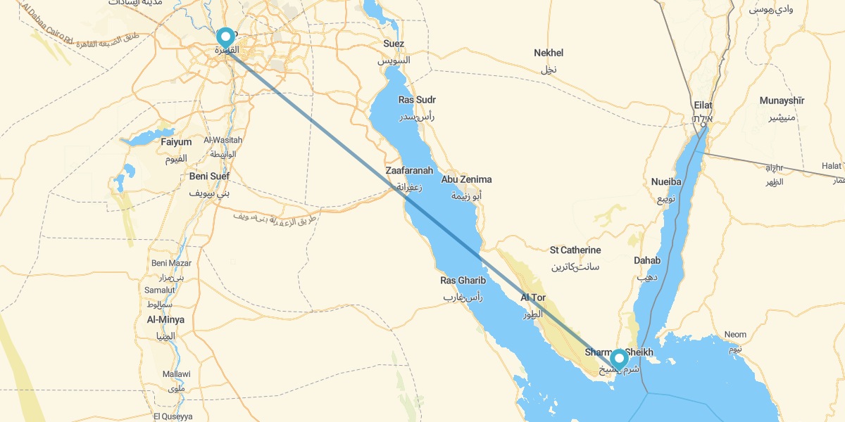 Sharm El Sheikh y El Cairo
