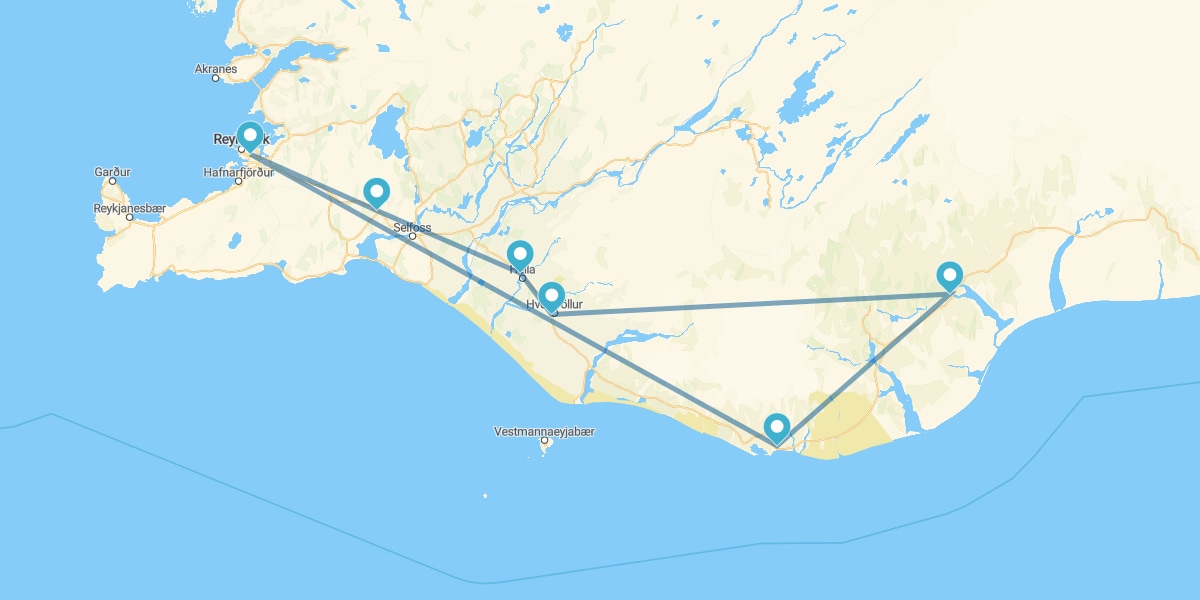 Ruta por el Sur de la Isla de Hielo I