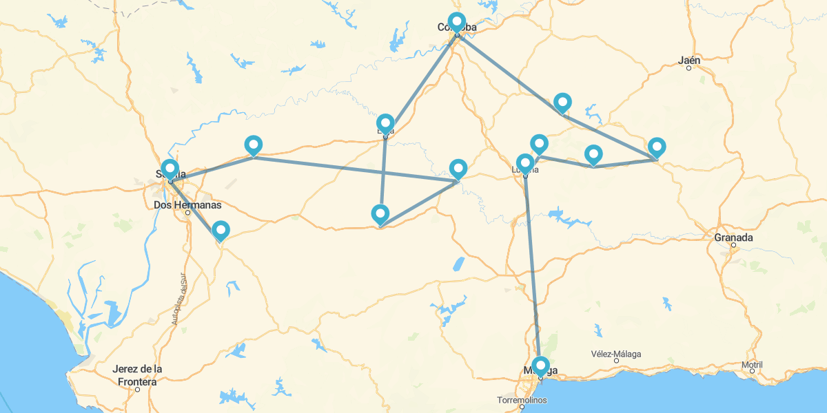 Ruta por los Caminos de Pasión y las Capitales Andaluzas