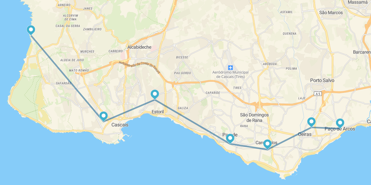 Ruta por la Riviera Portuguesa