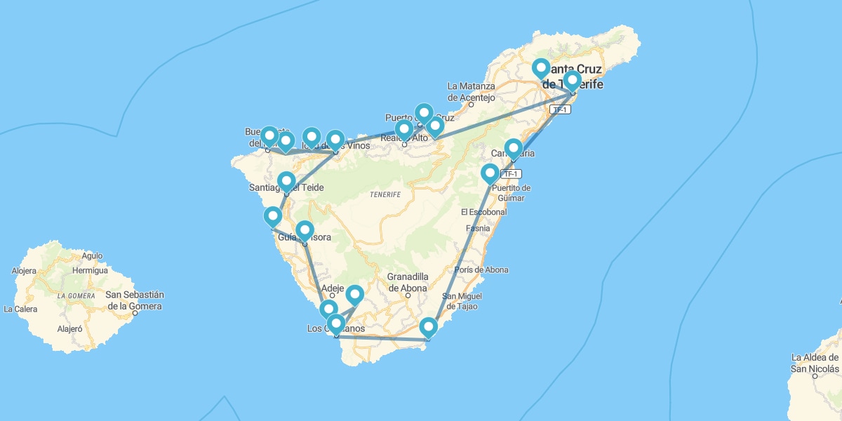 Ruta por las 9 Maravillas de la Isla