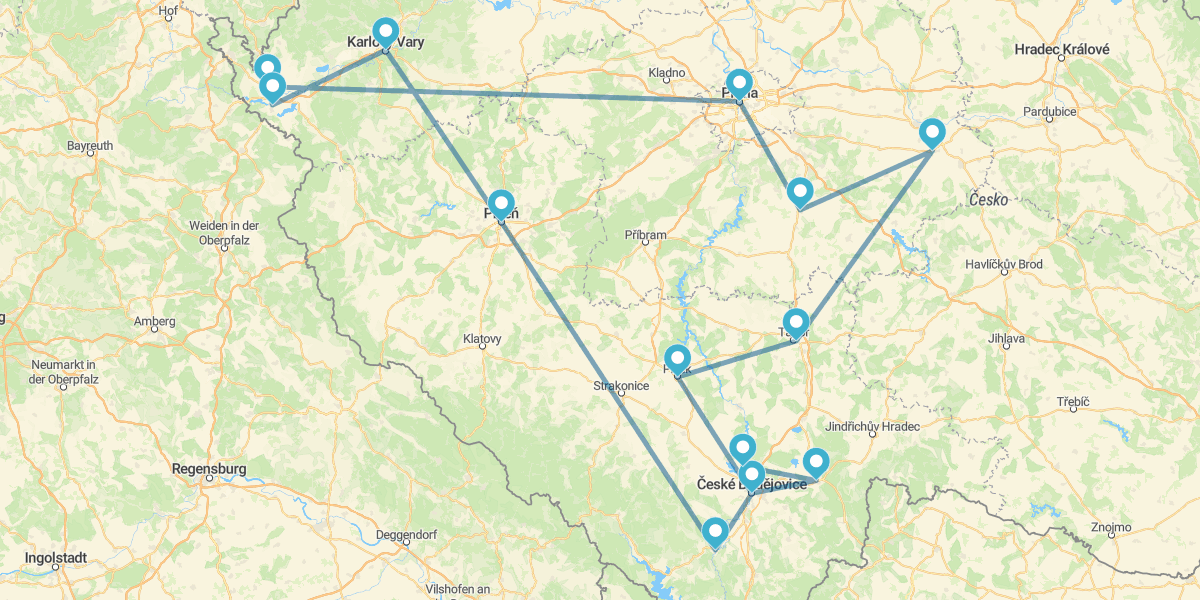 Ruta entre Castillos y Balnearios