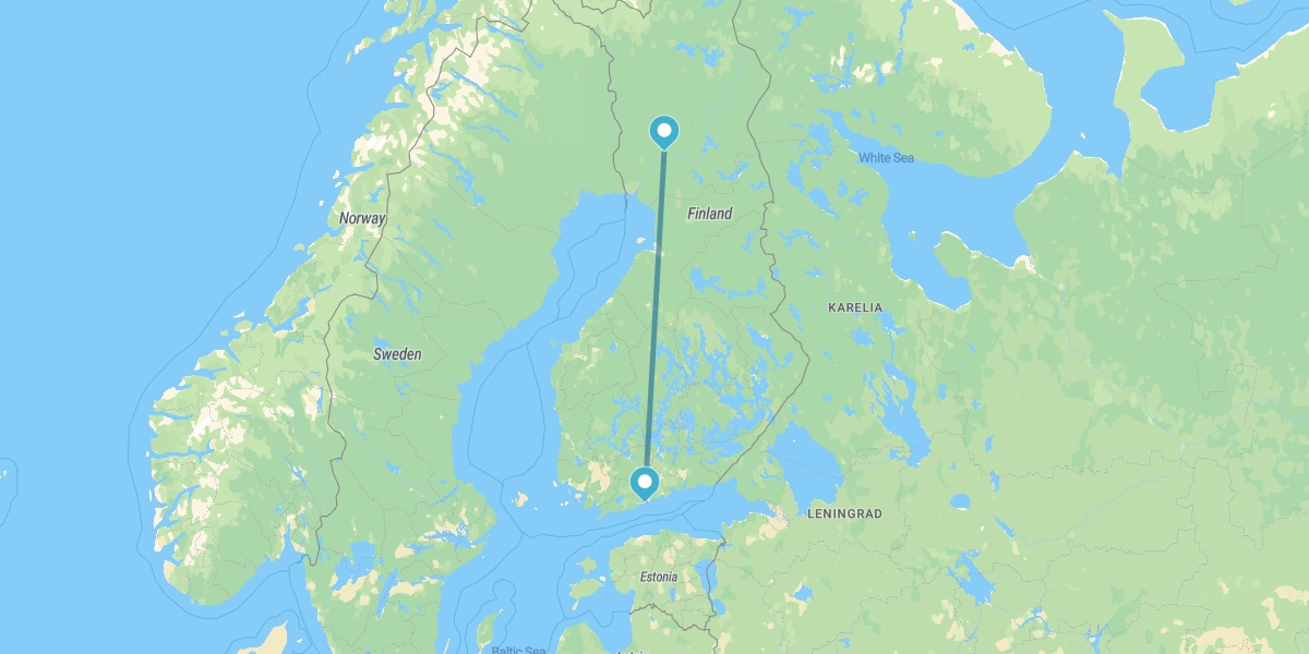 Helsinki y Rovaniemi