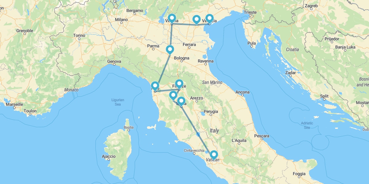 Ruta por las Ciudades y Tesoros Patrimonio de la Humanidad