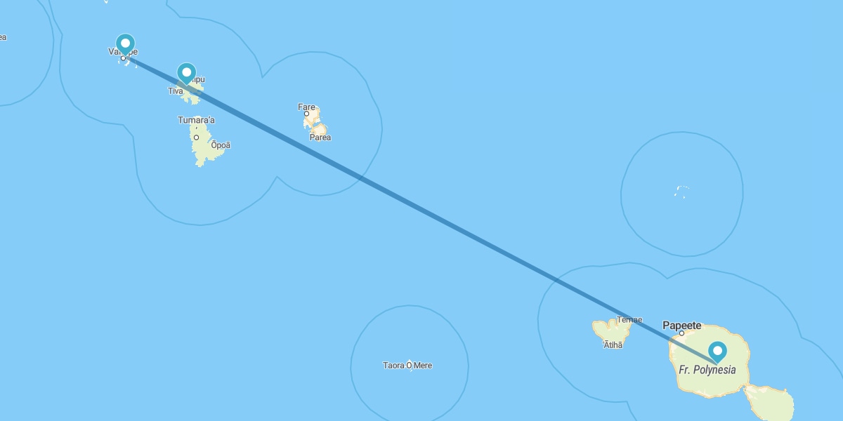 Tahití, Bora Bora y Tahaa