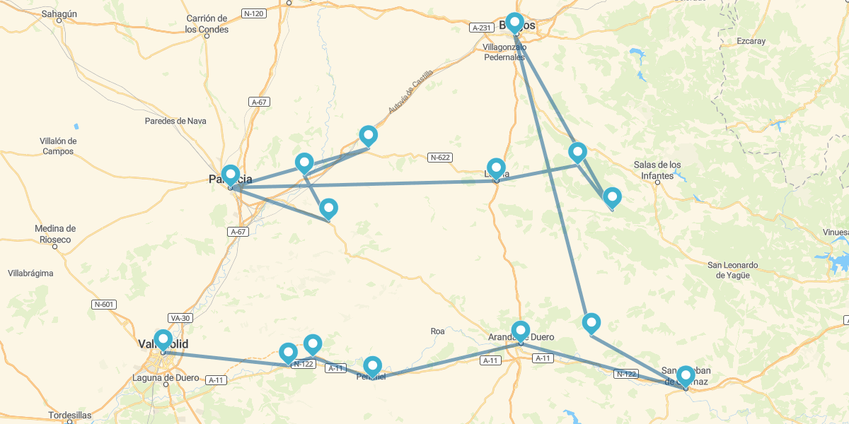 Ruta del Vino Ribera del Duero y Arlanza