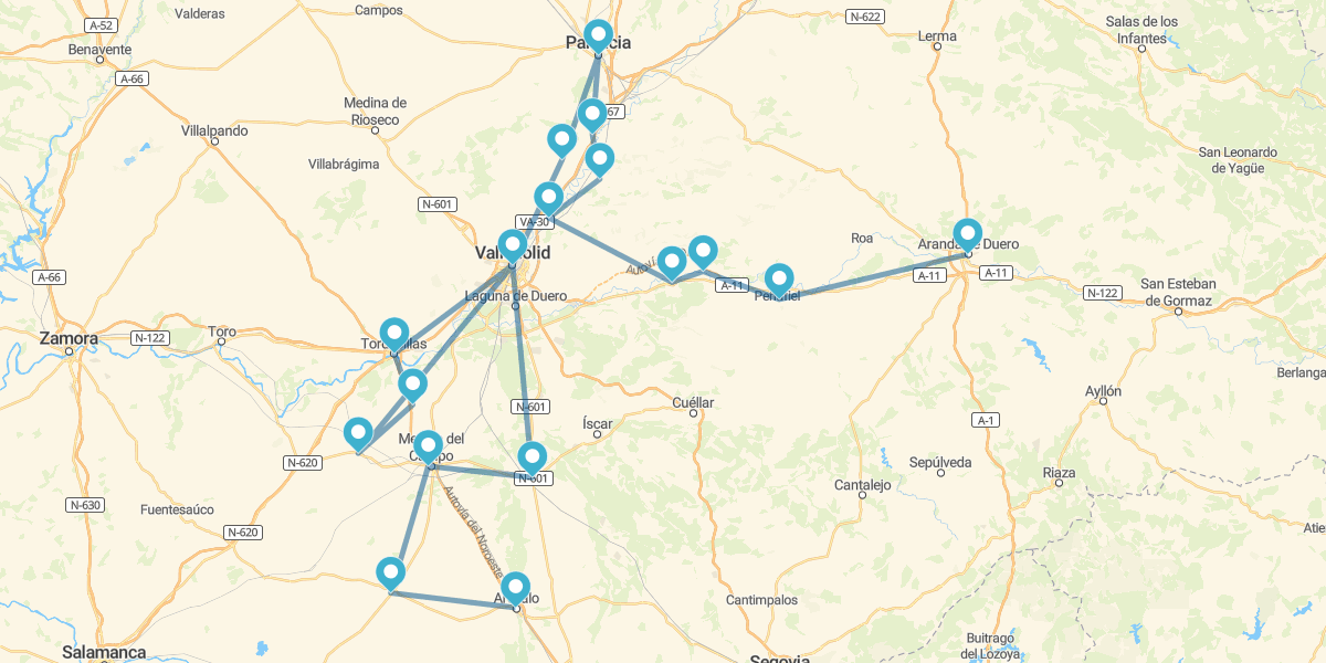 La Gran Ruta del Vino de Castilla y León