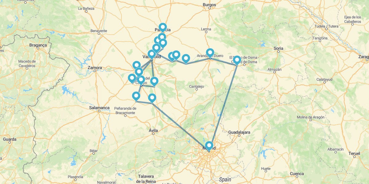 La Gran Ruta del Vino de Castilla y León