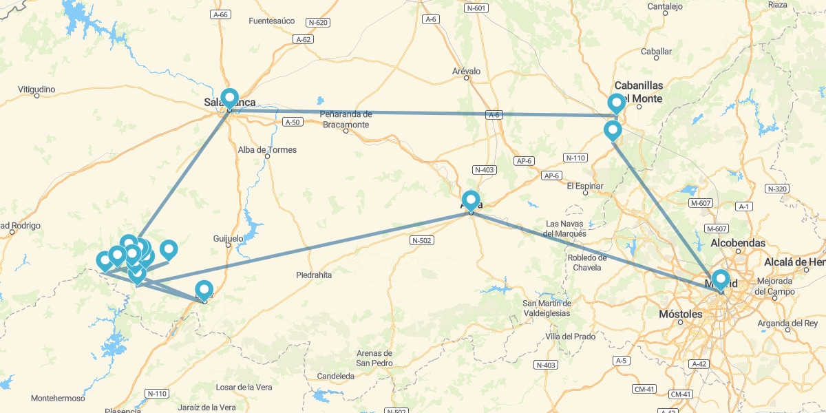 Ruta del Vino Sierra de Francia y Ciudades Patrimonio Mundial