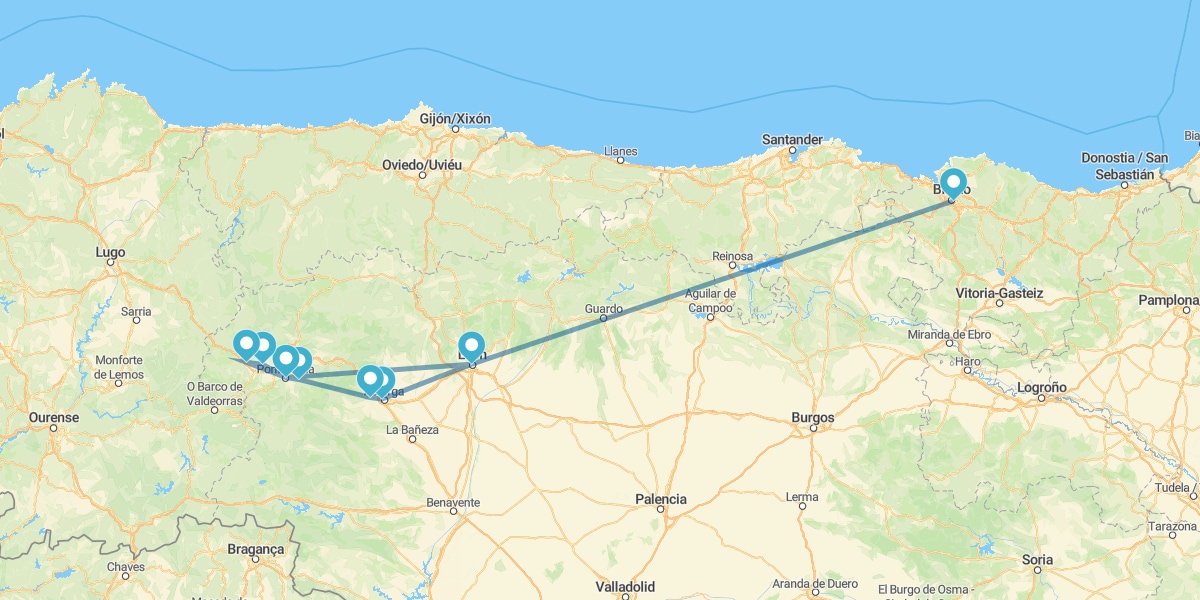 Ruta del Vino Bierzo con León y Bilbao